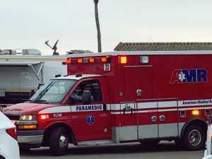 Albuquerque, NM - Lomas Blvd & Monroe St Scene of Injury Collision