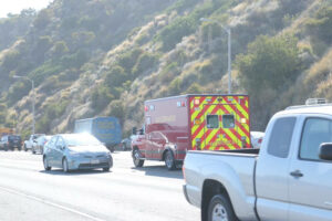 Albuquerque, NM - I-25 & Sunport Blvd Scene of Crash with Injuries