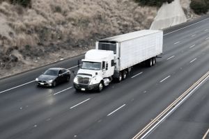 Moriarty, NM - One Killed After Semi Crashes into Building on I-40