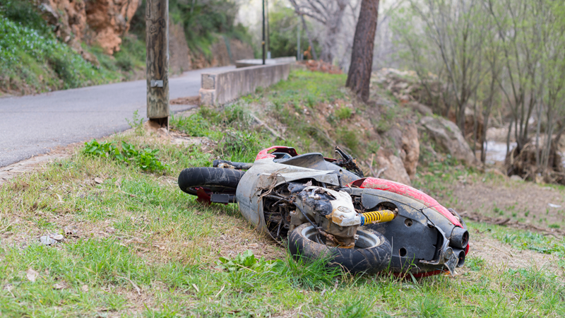 Motorcyclist Hurt in Crash Near 12th St and West St in Curry Co., NM
