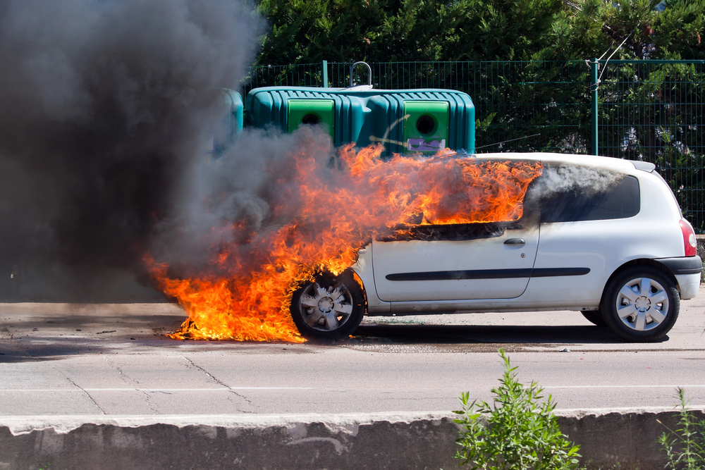 Four Hurt After Vehicle Fire on I-25 in Albuquerque, NM